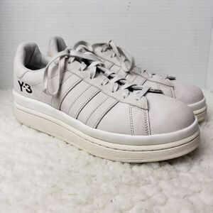 adidas Y-3 Yohji Yamamoto Hicho Mens Sneaker Shoes Size 9 Tan Leather FZ4339